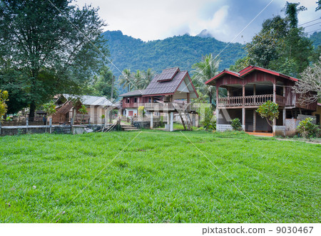 Landscape. Vang Vieng. Laos. Landscape. Vang Vieng. Laos. 9030467