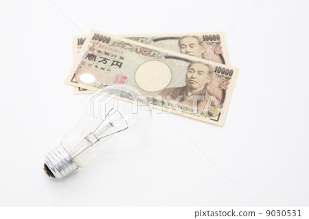 錢和燈泡 9030531
