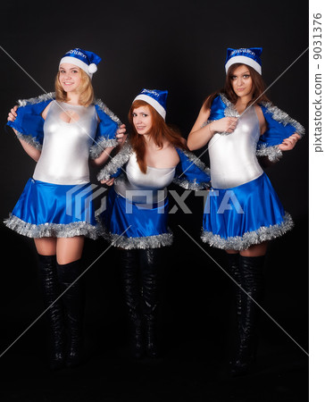 Beautiful christmas women 9031376