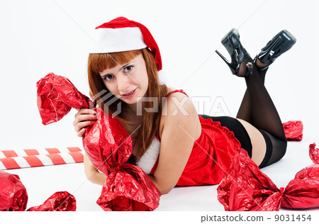 Sexy Santa girl 9031454