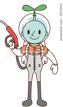 People in space suit 9033633