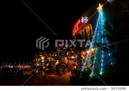 沖繩北谷谷聖誕節照明 9033696