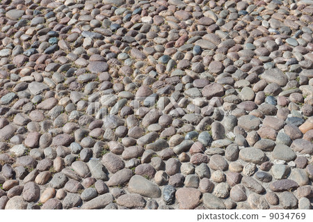 The stone pavement as the background 9034769
