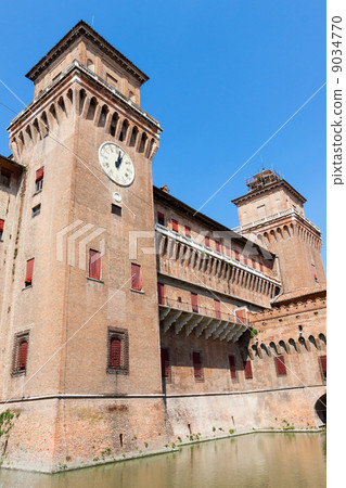 Estense Castle. Ferrara. Emilia-Romagna. Italy 9034770