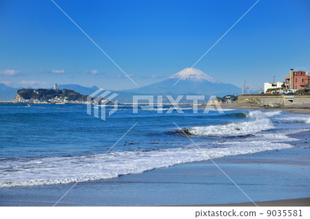 來自稻垣崎的富士山 9035581