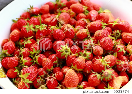 Berries Strawberries in the tray. Berries Strawberries in the tray. 9035774