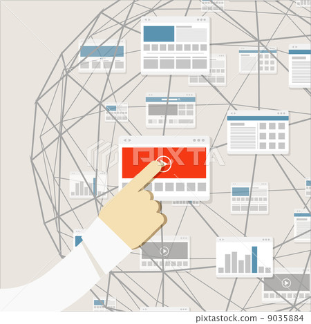 Using modern digital media environment 9035884