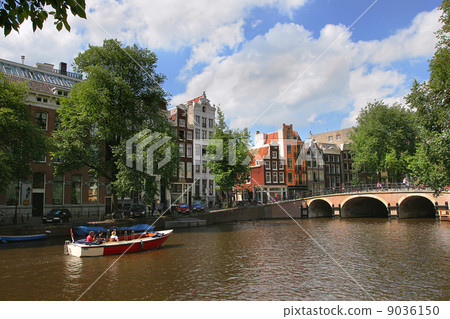 Amsterdam cityscape. 9036150