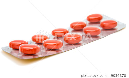 pack of pills isolated 9036870