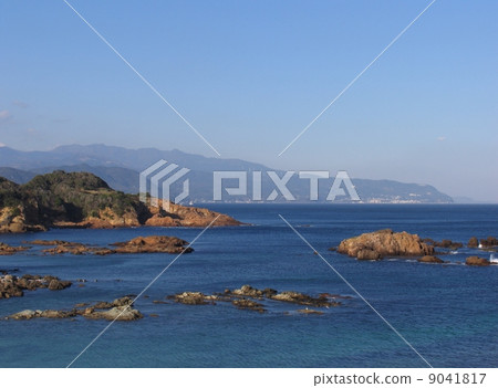 Shimoda Shizuoka prefecture Shimoda city Izu peninsula view from Nikikizaki Nature Park 9041817