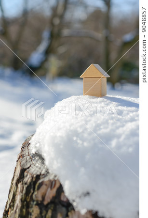 Snow winter house 9048857