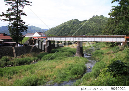 Iron bridge of Yamaguchi Line 9049021