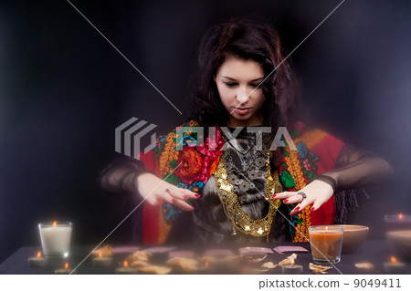 Portrait of fortune-teller 9049411
