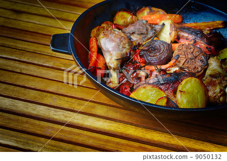 vegetables and chicken 9050132