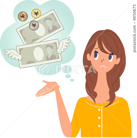 一個陷入困境的年輕女子 9050673