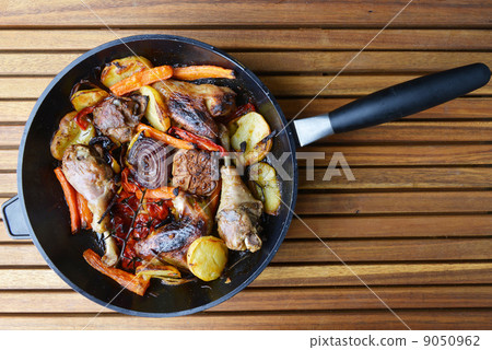 vegetables and chicken vegetables and chicken 9050962