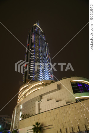 Modern Hotel Address at Downtown Burj Dubai, Dubai, UAE Modern Hotel Address at Downtown Burj Dubai, Dubai, UAE 9051943