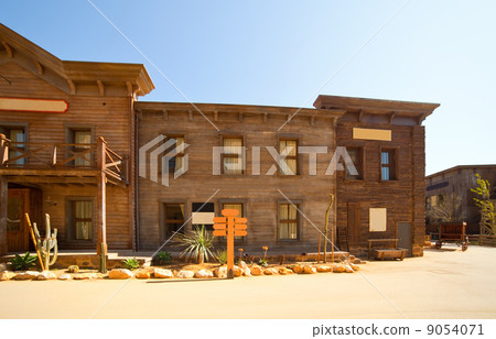 Wild west town 9054071