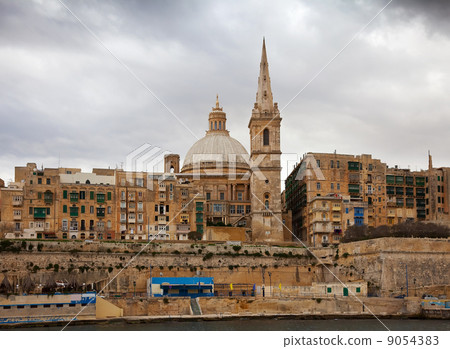 View of Valletta, Malta. 9054383