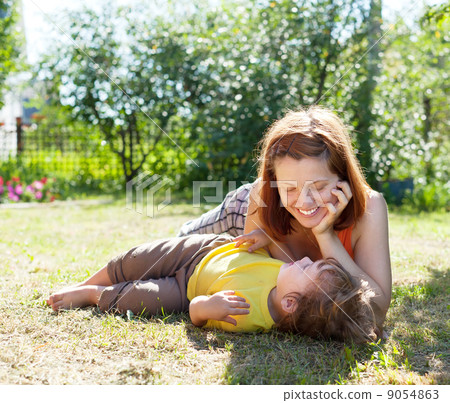 Happy mother and child 9054863