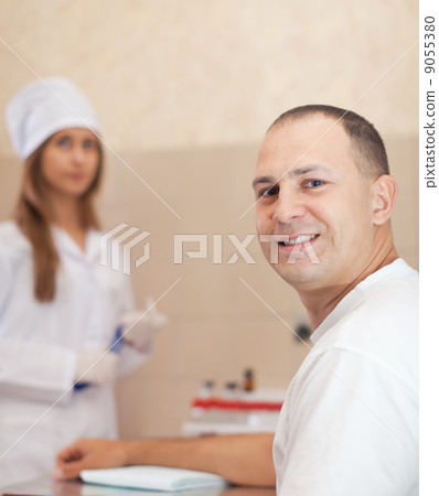 Procedure of blood capture from vein Procedure of blood capture from vein 9055380