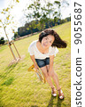 Horn player image (stand, lawn) 9055687