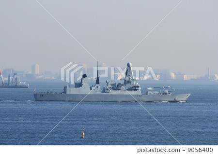 A warship 9056400