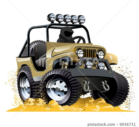 Cartoon jeep 9056731