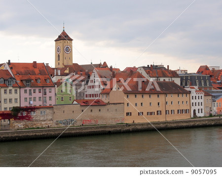 World heritage Germany Regensburg townscape 9057095