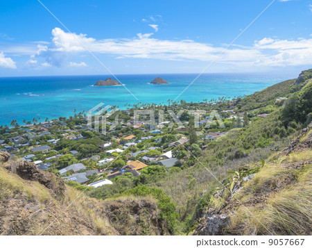 從Lanikai / Trail查看 從Lanikai / Trail查看 9057667