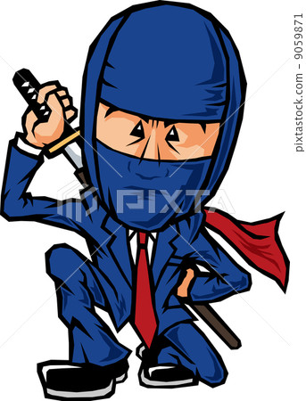 Ninja businessman 9059871