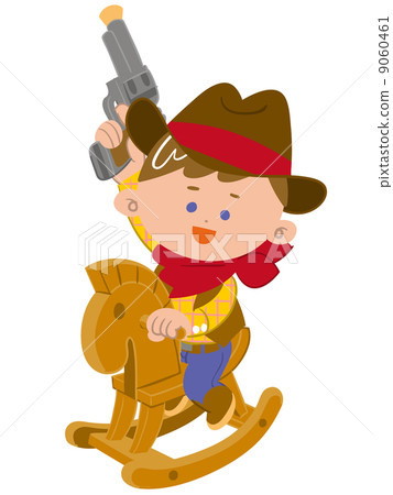 A boy with a cowboy 9060461