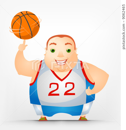Cheerful Chubby Man Cheerful Chubby Man 9062465