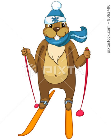 Cartoon Character Beaver Cartoon Character Beaver 9062496