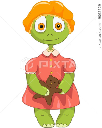 Funny Turtle. Baby Girl. 9062529