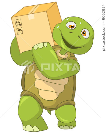 Funny Turtle. Worker. 9062934