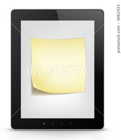 Tablet PC. Vector EPS 10. 9062935