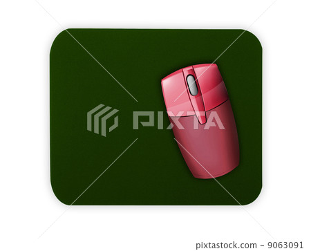 Wireless Mouse on Pad Wireless Mouse on Pad 9063091