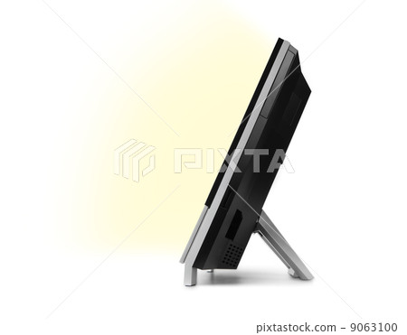 black monitor with light black monitor with light 9063100
