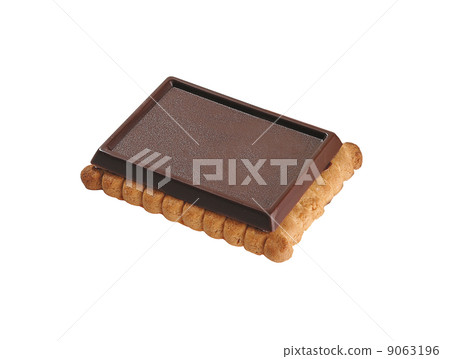 chocolate bun isolated on white background chocolate bun isolated on white background 9063196