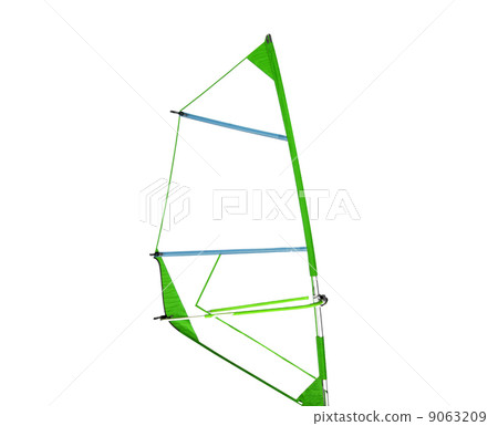 sail on white background 9063209