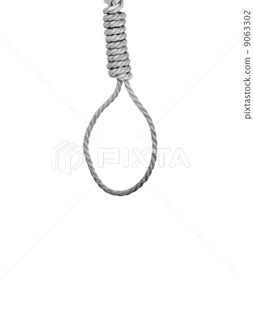 Noose isolated on white Noose isolated on white 9063302