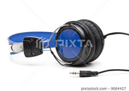 Earphones on the white background Earphones on the white background 9064427