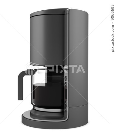 modern coffee machine isolated on white background 9066695