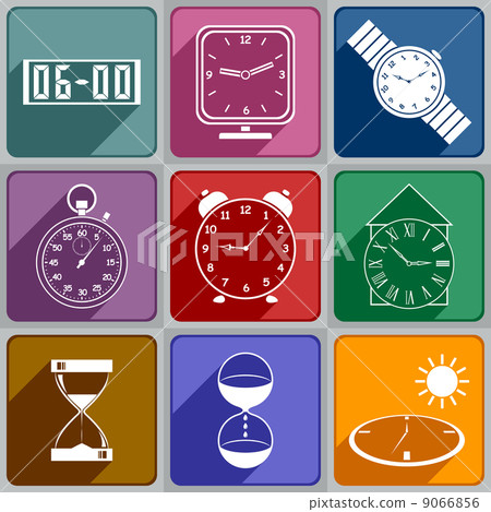 Icons of different watch 9066856