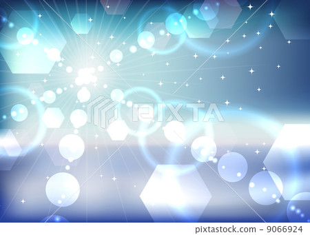Abstract winter sun flare blue vector background. Abstract winter sun flare blue vector background. 9066924