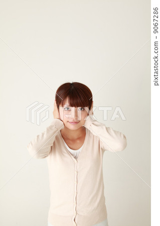 Female facial expression & pose collection Female facial expression & pose collection 9067286