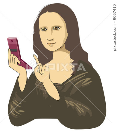 Mobile of Mona Lisa 9067410