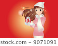 Image illustration of Valentine's Day. 9071091