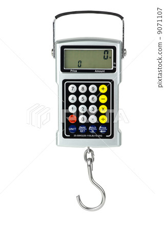 Digital fishhook scales with built-in calculator Digital fishhook scales with built-in calculator 9071107